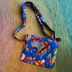 Handmade hot air balloon purse new!